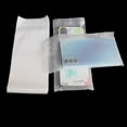 thumbnail image 3 of Self sealing translucent plastic bags, self adhesive packaging, frosted cellophane, jewelry, biscuits, gift and candy packaging (Translucent frosted,100p 9x18cm-Use 9x15), 3 of 6