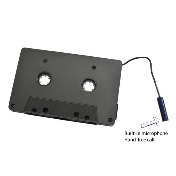 Cassette universelle Bluetooth 5.0 Adaptateur Convertisseur Bande de voiture  pour Aux Stéréo Musique Adaptateur Cassette