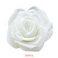 Langgg 50pcs Artificial Bionic Flowers PE Foam Fake Lifelike Roses Wedding Egagement Decorations