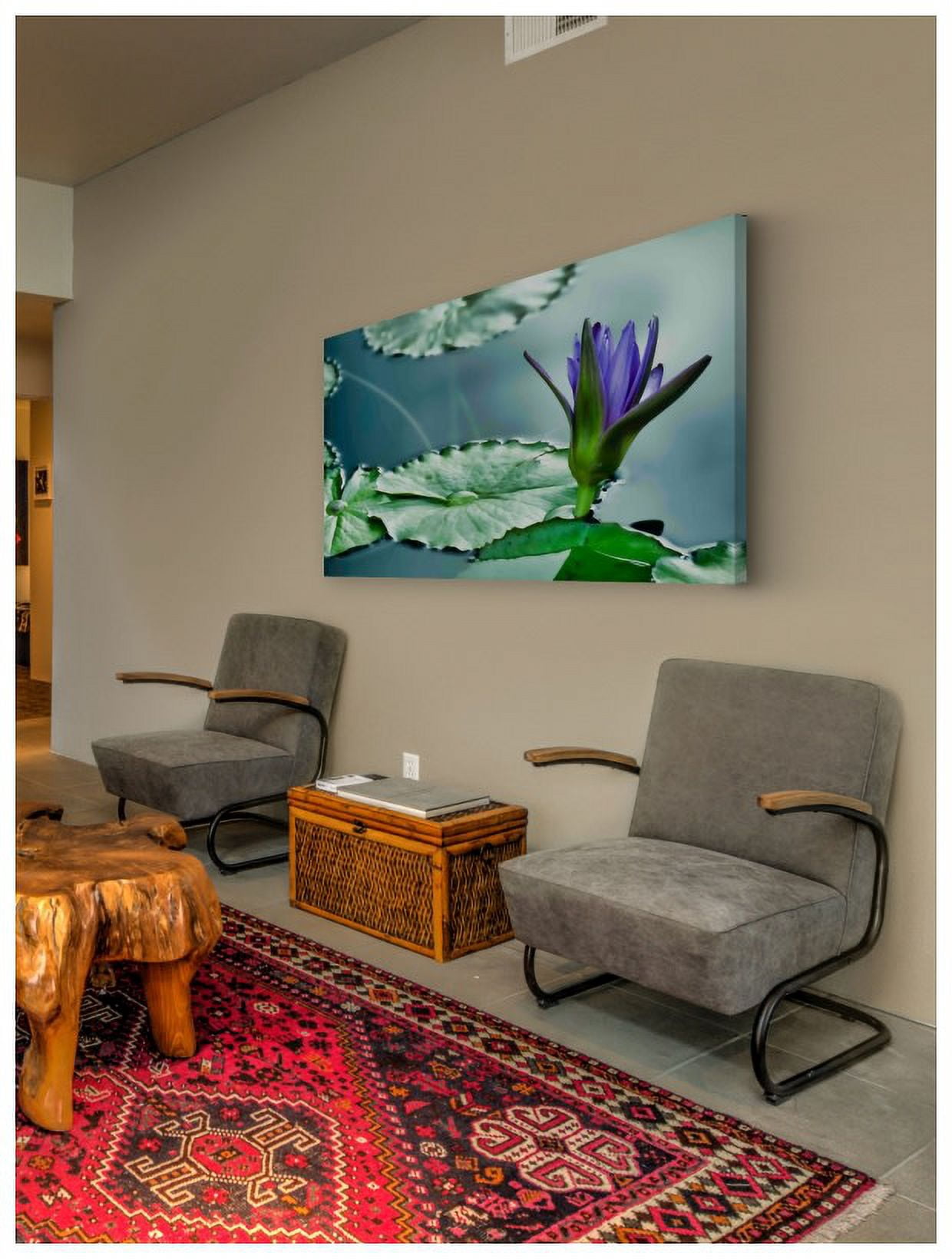 Marmont Hill "Lily on the Pond" Painting Print on Canvas