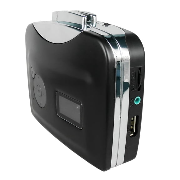 GJX Cassette Tape To MP3 Converter, USB Cassette Player To MP3 Adapter Switcher, Portable Audio Tape Player