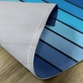 thumbnail image 5 of Ambesonne Navy Place Mats Set of 4, Plaques in Blue Borders, Standard Size, Dark Blue and Pale Blue, 5 of 6