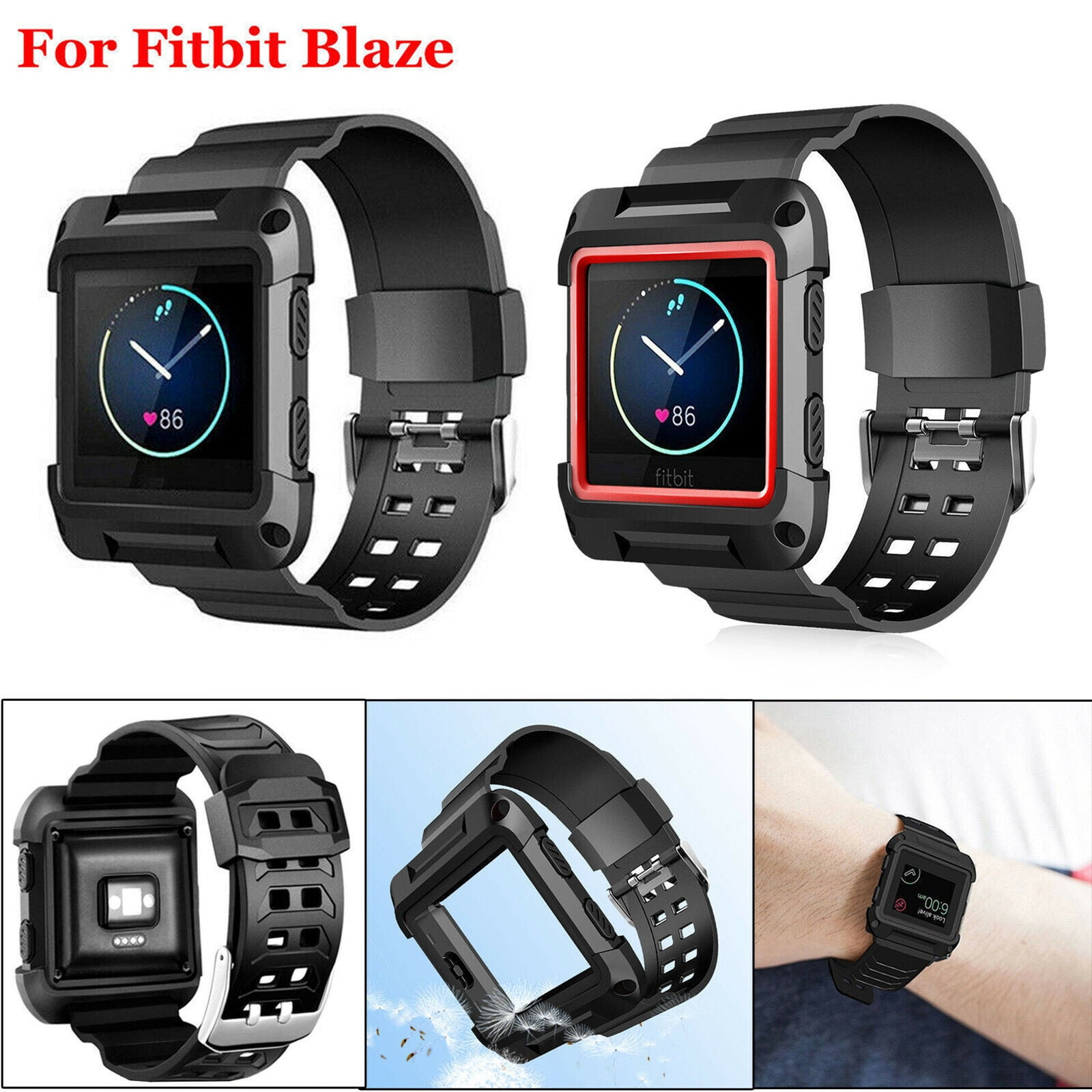 fitbit blaze strap with frame