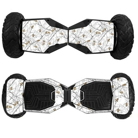 MightySkins SWT6-Conceal Snow Skin for Swagtron T6 Off-Road Hoverboard - Conceal Snow