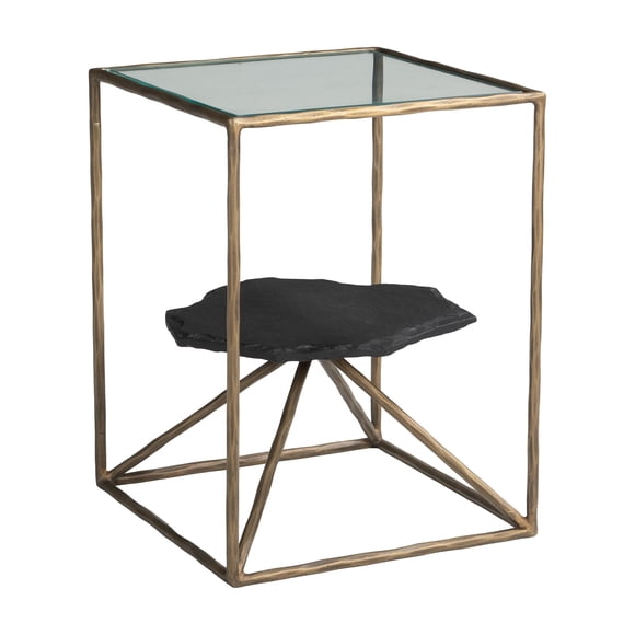 Mesa Lateral Ranol Bronce Kessa Muebles