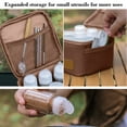 thumbnail image 6 of Kieccall Camping And Hiking Outdoor Condiment Organizer 9-Piece Set Camping Seasoning Bottles Bag And Container Kit With Handle, 6 of 7