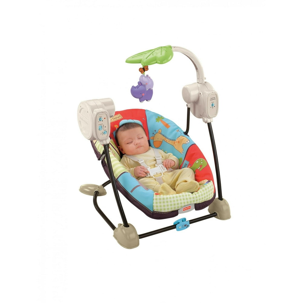Fisherprice Luv U Zoo Spacesaver Swing