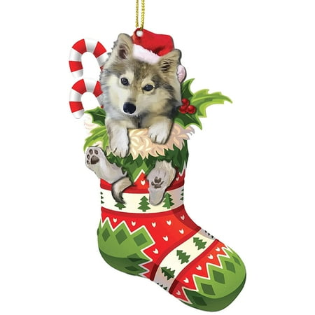 

iCJJL Christmas Ornaments Dog Xamas Tree Decorations Double Printed Christmas Stockings Hanging Decor For Holiday Tree Party Home Decorations Christmas Decor Clearance