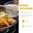 thumbnail image 4 of Strainer Spoon Frying Food Basket Stainless Steel Noodle Strainer Kitchen Strainer, 4 of 8