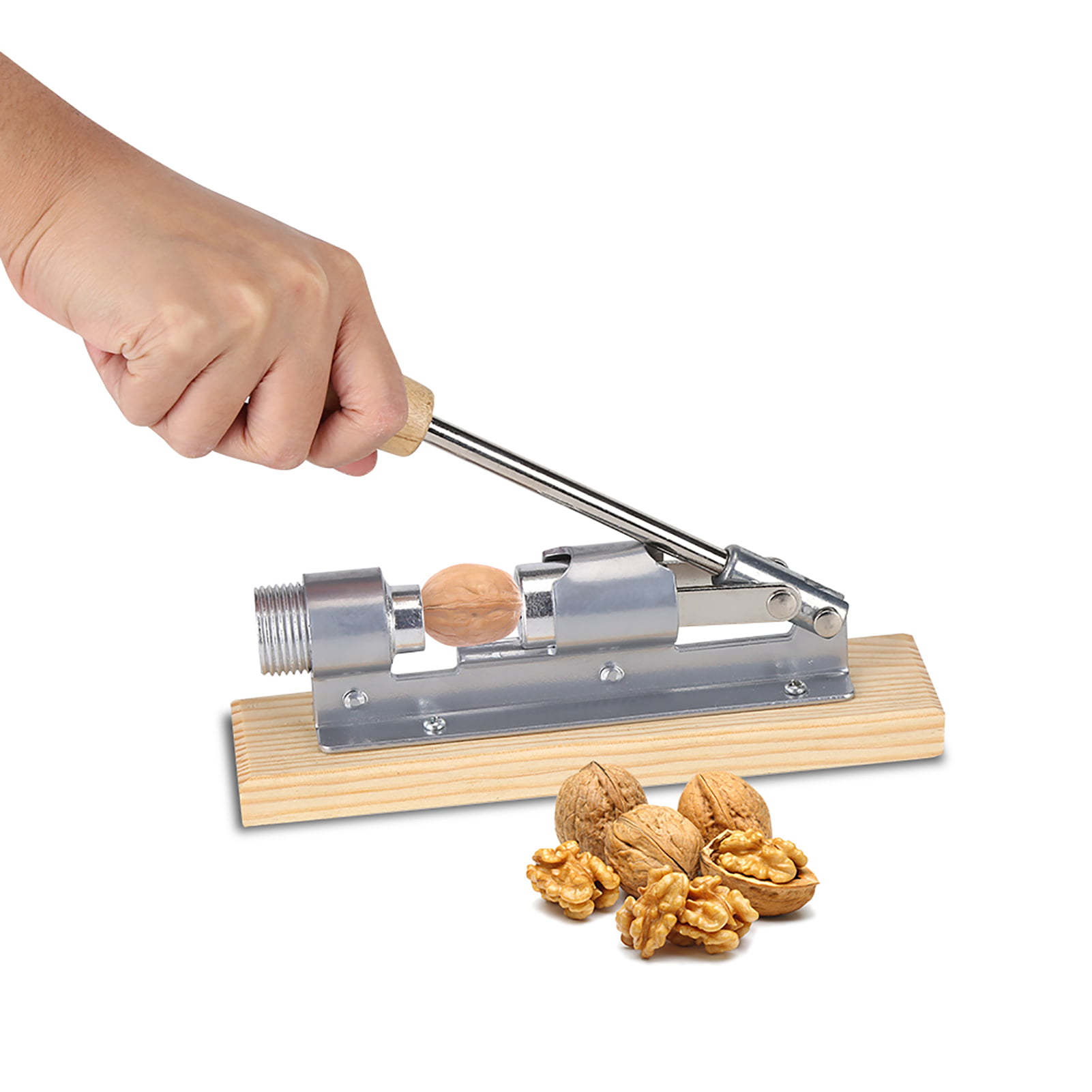 Nut Cracker Tool Durable Walnut Opener Easier Saving Time Adopting The Leverage 