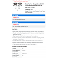 thumbnail image 2 of Brake Pad Set - Compatible with 2011 - 2014 Chevy Silverado 2500 HD 2012 2013, 2 of 2