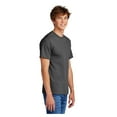 thumbnail image 3 of Port & Company Men's Comfortable Short Sleeve Tall Core Blend T-Shirt Charcoal 4XLT, 3 of 5
