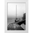 thumbnail image 3 of Tammy Putman 11x14 White Modern Wood Framed Wall Art Titled - Docked I, 3 of 5