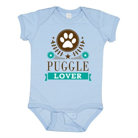 

Inktastic Puggle Lover Gift Baby Boy or Baby Girl Bodysuit