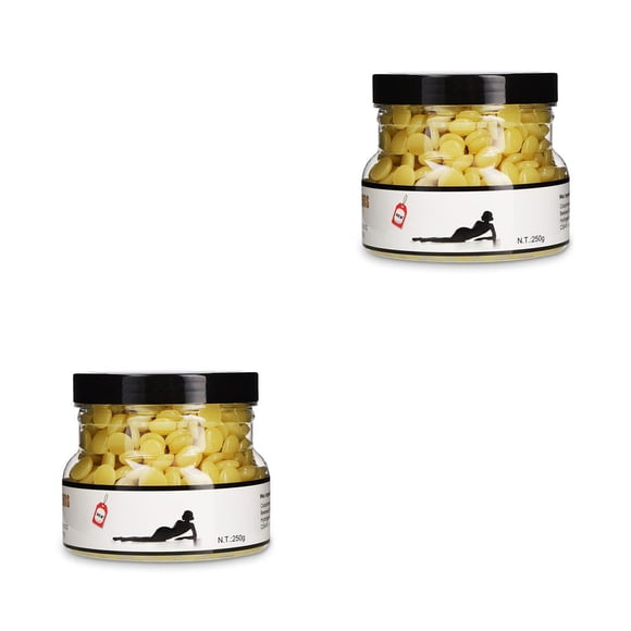 Soidarity Perlas de cera para depilación Frijoles depilatorios Pelos no deseados Derretir Multi-Olor Herramientas de belleza Sin papel en caja Type3 NO3