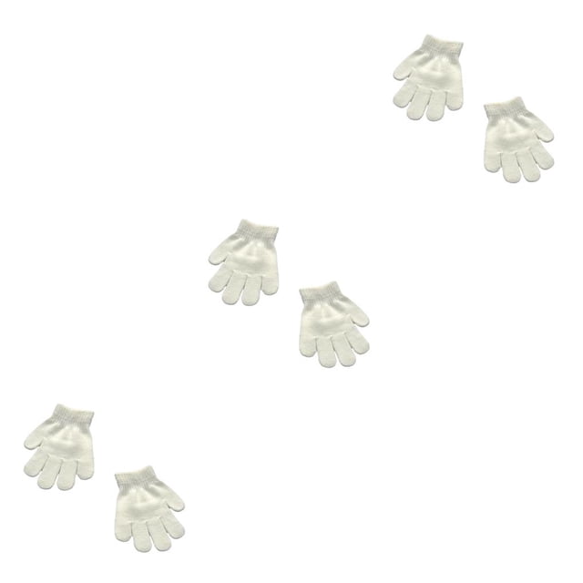 Guantes Sonducket 1 par para niños cubiertas cómodas para las manos calentador de manos térmico de invierno tejido Type1 NO1