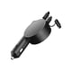 thumbnail image 5 of DQrwqpou Adaptador Cargador Coche 3 en 1 60 W Puerto Dual 60 W 3 en 1 para (negro), 5 of 8