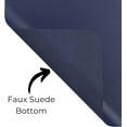 thumbnail image 6 of Function101 Desk Mat Pro with Magnetic Cable Management System, Premium Eco Leather Desk Pad with Two (2) Silicone Cable Blocks, Faux Suede Bottom, 31" x 16", Navy, 6 of 6