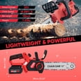 thumbnail image 4 of Saker 12" 22V 4.0Ah Battery Powered Chainsaw, Auto-Tension, LED Power Display, 4 of 11