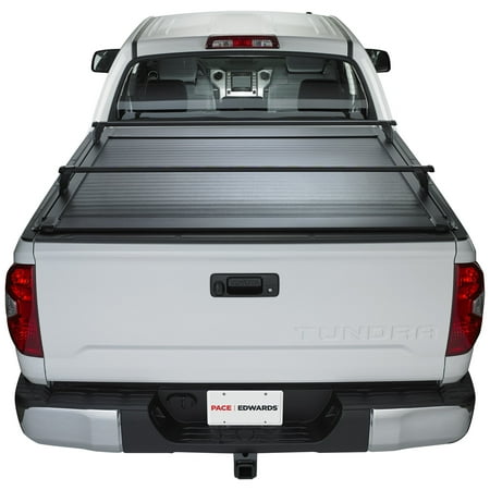 Pace Edwards KRC8569 UltraGroove Tonneau Cover Kit Incl. Canister/Rails Retractable Black UltraGroove Tonneau Cover Kit Fits select: 2004-2014,2018 CHEVROLET SILVERADO