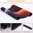 thumbnail image 6 of Gaming Mouse Pad, Extended Mouse Pad, XXL Large Big Computer Keyboard Mouse Mat Desk Pad with Non-Slip Base and Stitched Edge for Home Office Gaming Work, 31.5x15.7x0.12inch(Sunrise)\u2026, 6 of 6