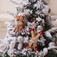 thumbnail image 5 of Toystoory Colgante de Navidad, decoración de Navidad, calcomanía colgante de larga duración, accesorio de bricolaje, colgador de puerta Kits de decoración para fiestas Blanco, 5 of 6