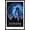 Black Framed Version, variant on NASA - Europa Travel Poster Wall Poster, 14.725" x 22.375"