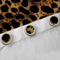 thumbnail image 4 of Castle Fairy Vintage Cheetah Curtains Pack of 2 (42x84 Each),Leopard Curtains Blackout, 4 of 6