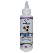 EYE WASH for Dogs - Primo Pup Vet Health - Removes Debris and Cleans Eyes, Relieves Irritation, Prevents Tear Stains - 4 Fluid Ounces