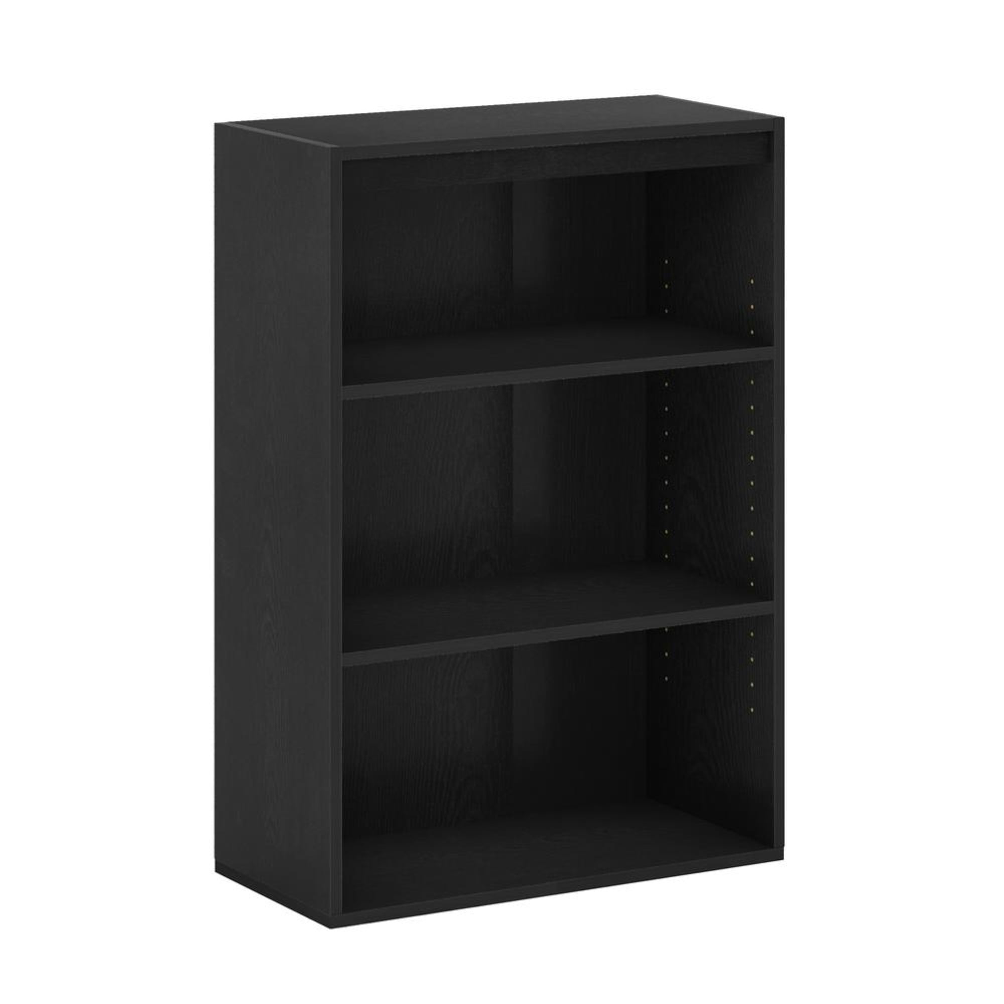 Furinno Pasir 3-Tier Open Bookshelf, Blackwood