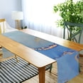 thumbnail image 5 of Coolnut Marble Table Runner 14"x108", Kitchen Dining Table Cloth Runner Decoration for Indoor Outdoor Home Holiday Thanksgiving Christmas Party Decor, 5 of 5