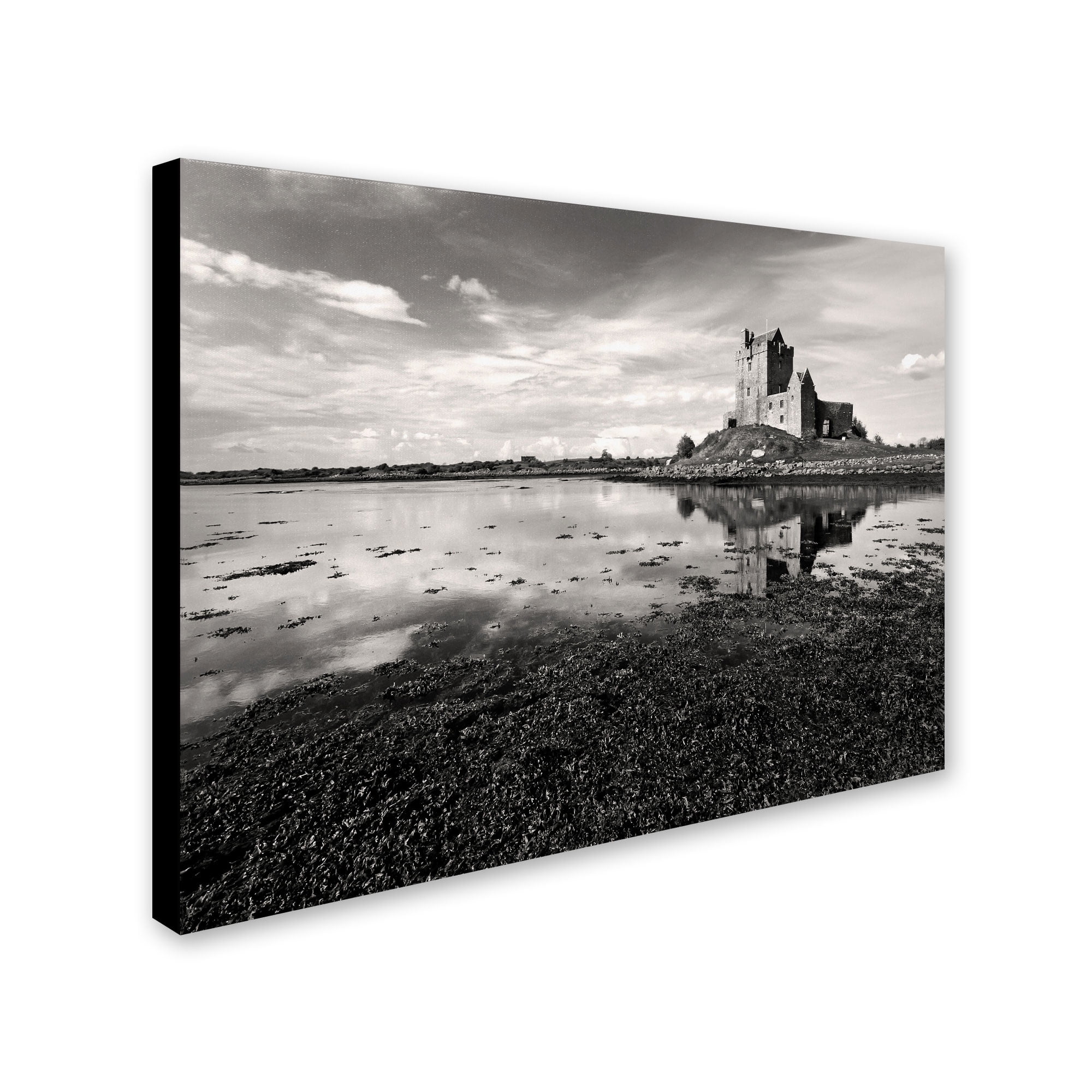 Trademark Fine Art "Irish Castle" Canvas Art by Pierre Leclerc