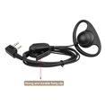 thumbnail image 4 of Auriculares Walkie Talkie Retevis en forma de D con micrófono de 2 pines (paquete de 10), 4 of 9