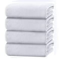 thumbnail image 1 of Juego de 4 Toallas de Baño, Toallas de Baño Grandes de 28"x 55" Altamente Absorbentes y de Secado Rápido, Sábanas de Baño 100% Microfibra, Toallas Suaves Hipoalergénicas para Baño Spa Hotel Gimnas..., 1 of 7