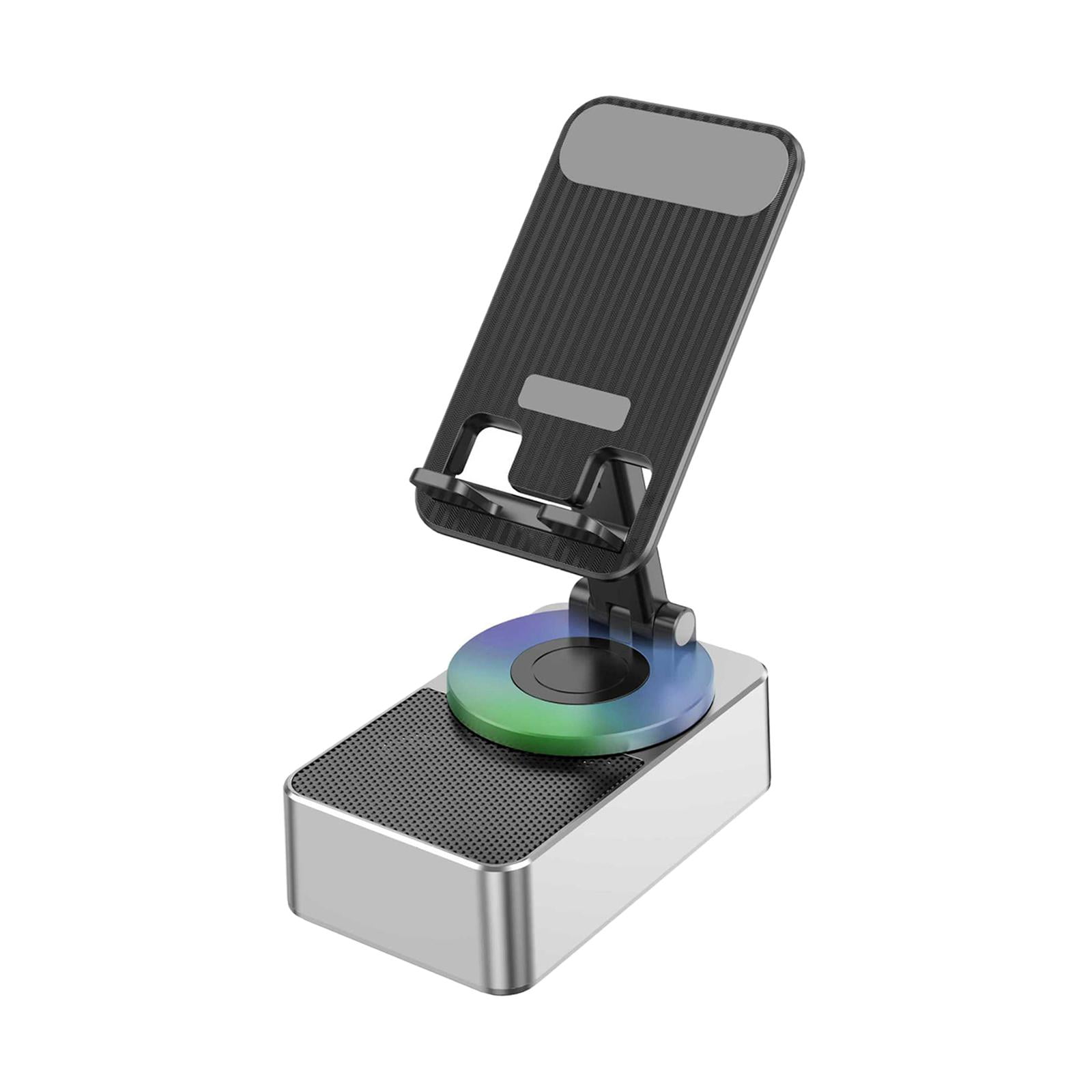 Phone Stand with Audio Speaker 2 in 1 Foldable Desktop Phone Support Adjustable