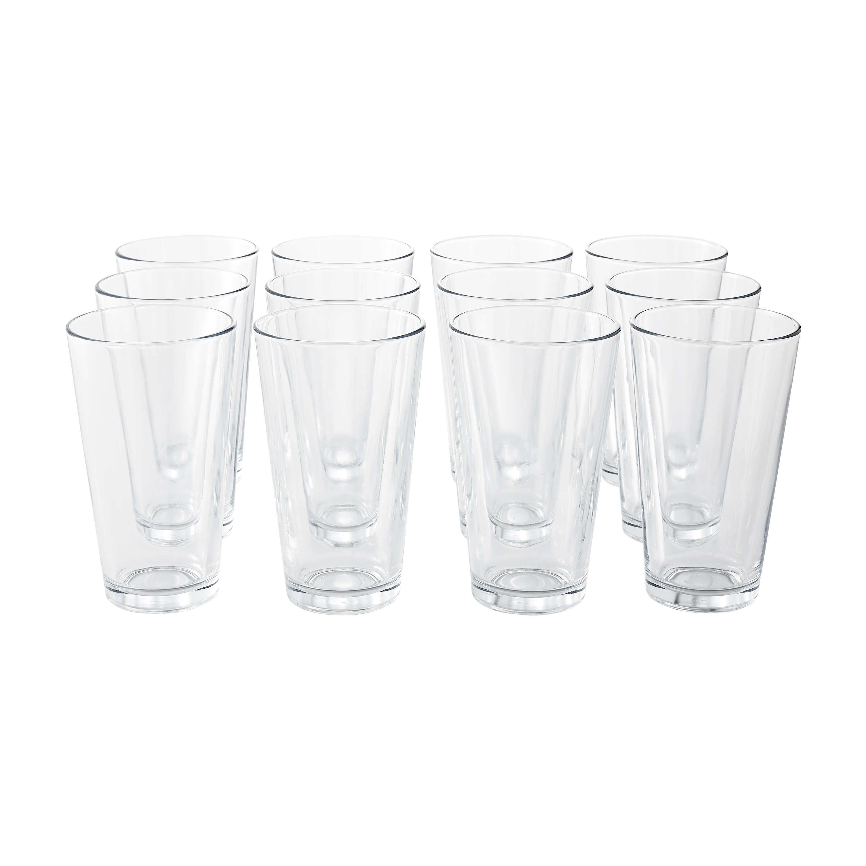 Mainstays 16-Ounce All-Purpose Cooler Glasses, Set of 12 - image 3 of 4