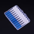thumbnail image 1 of 5 Boxes Portable Double Head PP Plastic Handle TPU TPU Toothbrush with Storage Box Home Hotel Teeth Floss Brushes Toothbrushes Mouthcare Accessories, 1 of 7