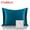 Peacock Blue, variant on Unique Bargains Mulberry Silk Pillowcase for Skin 25 Momme Taupe Standard