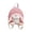 Pink, variant on Travel Backpack Cute Backpack Rabbit Design Sports Mini Backpack with Plush Toy Decor