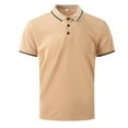 thumbnail image 4 of CaiJunJia George Polo Shirt,Men's Polo Shirts Long and Short Sleeve Cotton Blend Heather Moisture Wicking Casual Collared Shirts, 4 of 4