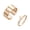 Gold, variant on 2PCs Matching Couple Rings Y2k Couple Rings Moon Planet Rings for Women Men Love Best Friends Promise Rings Engagement Ring Set Jewelry Gifts for Couples