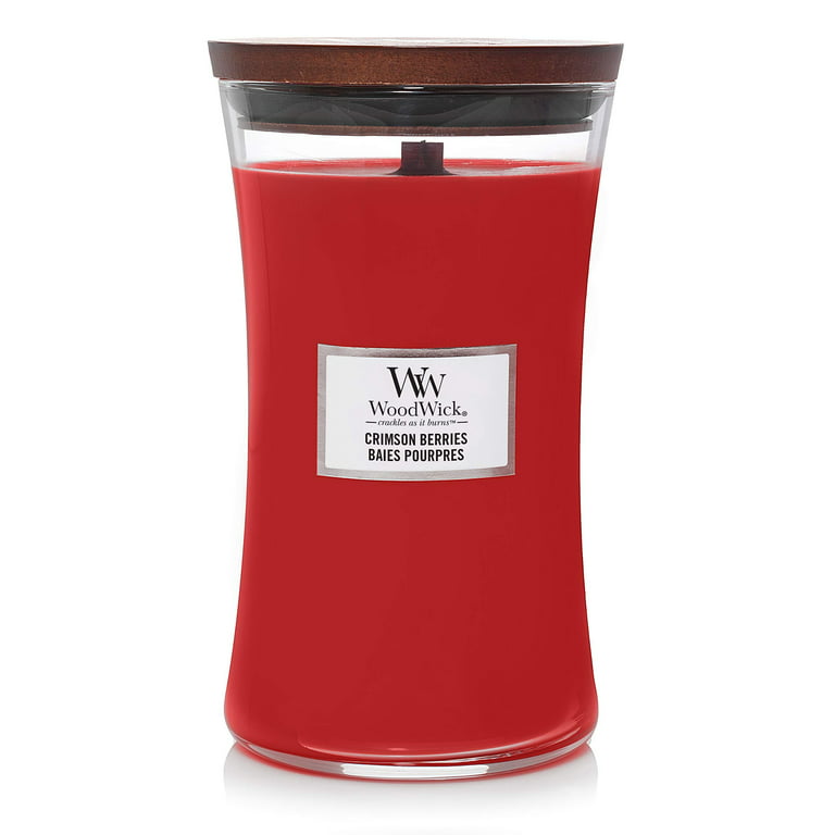 WoodWick® Trilogy Large Hourglass Candle, White Tea & Jasmine