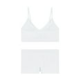 thumbnail image 2 of No Boundaries Women's Seamless Triangle Bralette & Boyshort Set, Sizes XS-XXXL, 2 of 7