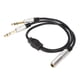 thumbnail image 1 of Cable divisor en Y de 6,35 mm con conector hembra a macho doble, cable divisor en Y de 6,35 mm, cable divisor en Y con sonido, durabilidad comprobada, 1 of 9