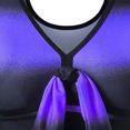 thumbnail image 3 of Maoww Maillot de Bain pour Femmes, Robe de Plage Aguichant à Dégradé de Couleurs, Violet, TG, 3 of 7