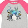 thumbnail image 4 of Inktastic Cute Blue Octopus Drumming Boys or Girls Toddler T-Shirt, 4 of 5