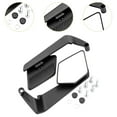 thumbnail image 6 of Vsenkes Generic Motorcycle Rearview Mirrors Universal Foldable Wind Wing Side Mirror Black White, 6 of 9