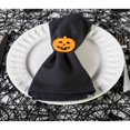 thumbnail image 3 of Design Imports Ensemble de Serviettes Noires de 6, 3 of 3