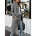 thumbnail image 4 of Luniro Women Open Front Coatigan Jackets Long Cardigan Sweaters 2025 Fall Winter Oversized Cardigans, 4 of 10