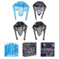 thumbnail image 3 of MasteelfCA 4Pcs Unisex Chef Hat Adjustable Kitchen Cooking Hat Chemotherapy Hat Cycling Hats, 3 of 7